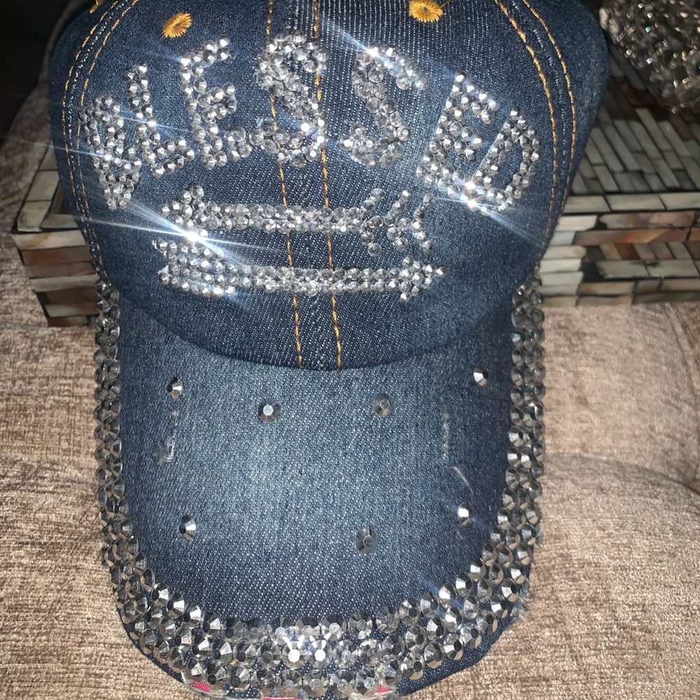 Brand New BLESSED BLING CAP